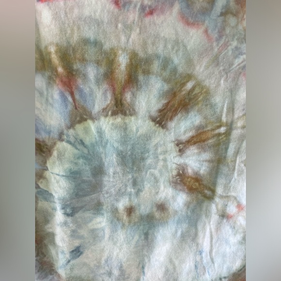 Fossils&Shells: One of a Kind Ice Dyed T-shirt - Spiral - Men’s/Unisex Small - Picture 9 of 12
